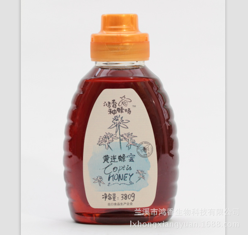 蜂蜜 贴牌、代工、天然， 黄连蜂蜜 380g