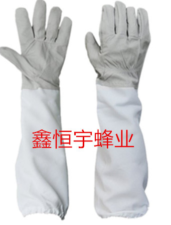 羊皮手套蜂具养蜂工具防护工具 防蜜蜂防蛰【防护手套】蜂衣蜂帽