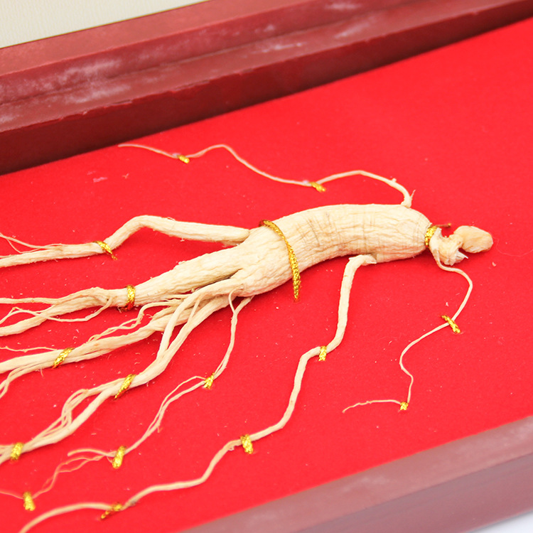 人参礼盒 会销礼品人参 东北特产长白山人参 40寸木质 老年人礼品