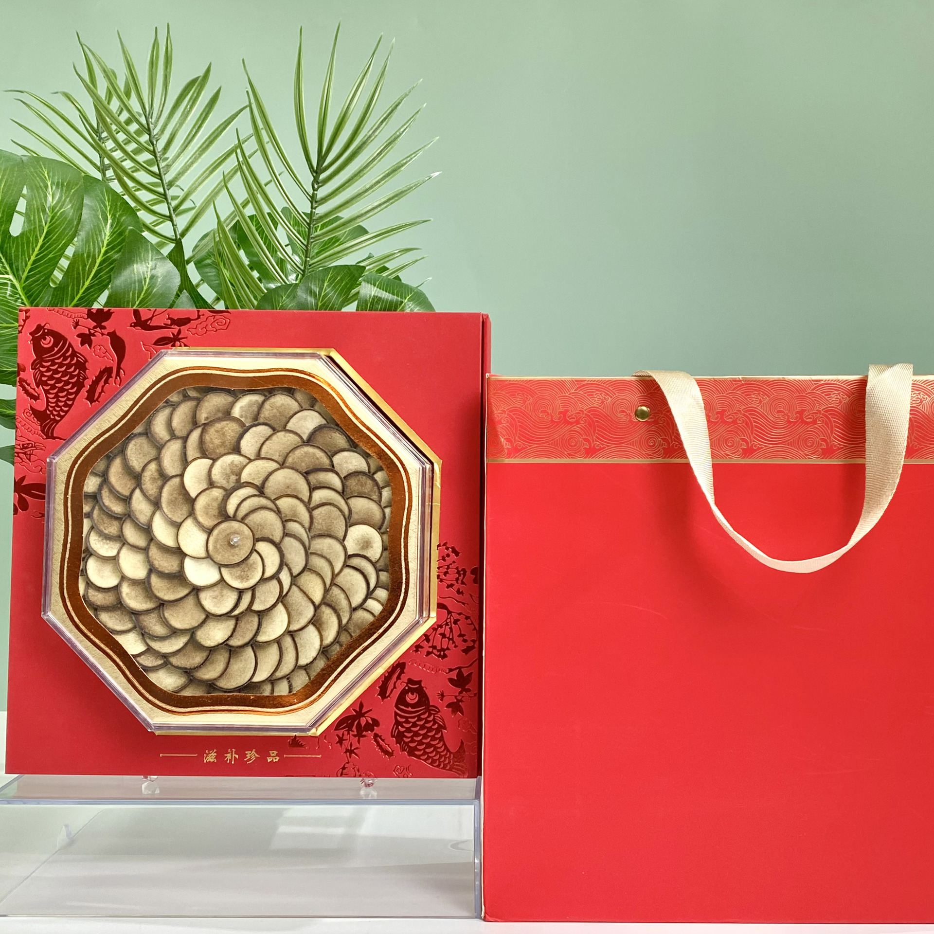 厂家批发 东北特产鹿茸白粉片泡酒药材滋补二杠鹿茸片白粉片礼盒