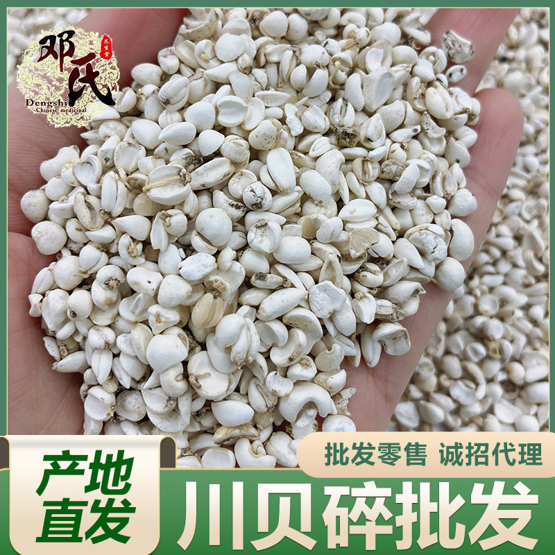 四川阿坝川贝川贝碎100克起批川贝粒中药材批发规格齐全产地直发
