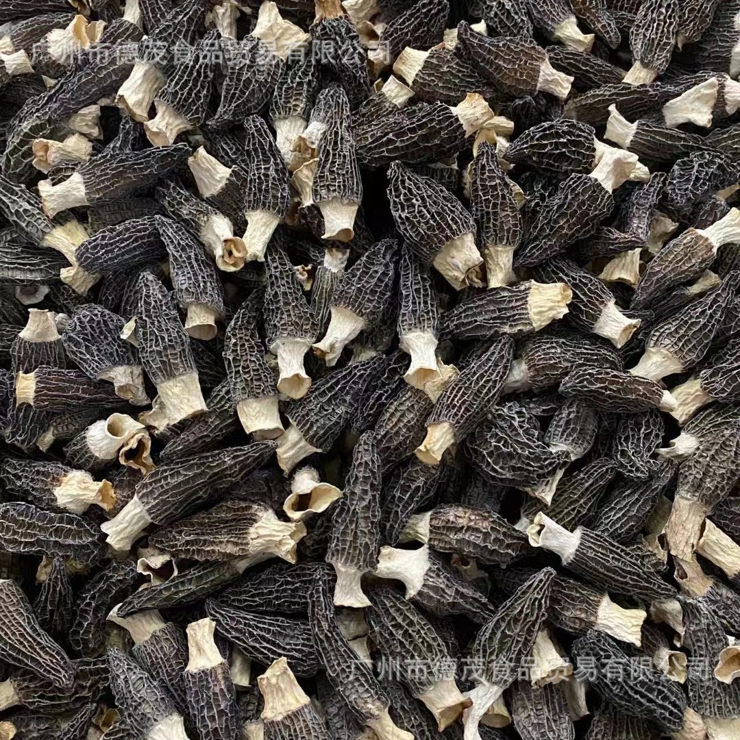 5-7公分头茬精品羊肚菌干货煲汤食材广州清平中药材市场大货批发