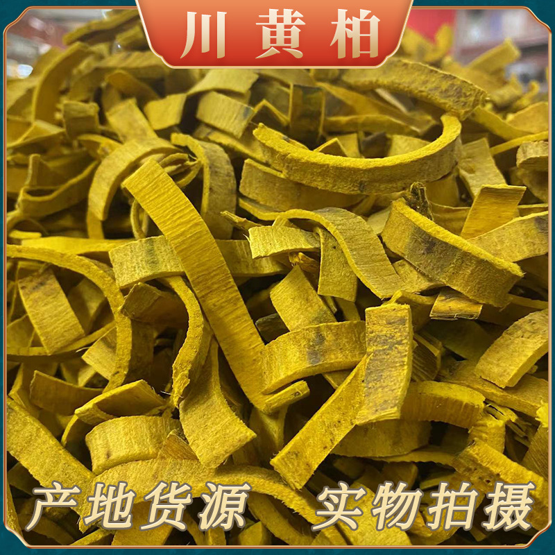 批发四川黄柏500g药材川黄柏丝关黄柏去皮带皮黄柏量大从优
