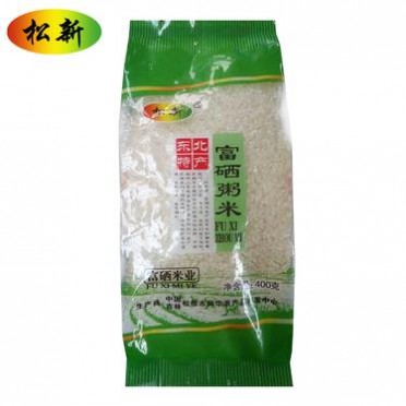400g有机富硒大米优质富硒粥米 东北黑土富硒大米 松新牌富硒大米