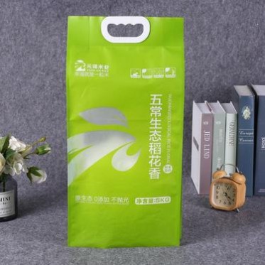 厂家定制大米食品包装袋 批发五谷杂粮大米袋 定做手提面粉大米袋