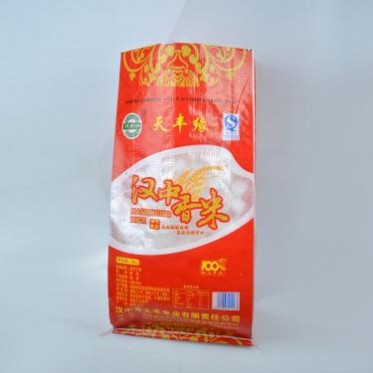 厂家 定制5KG彩印大米编织袋 **PP塑料大米袋 大米包装袋