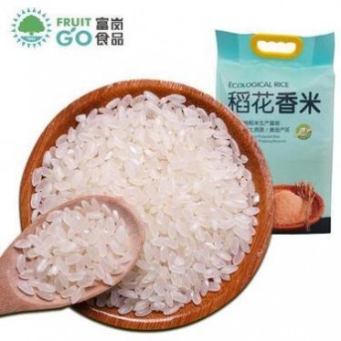富岗大米5KG东北黑龙江大米五常稻花香大米长粒10斤