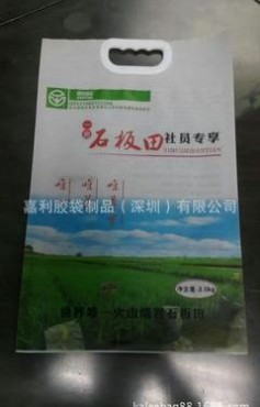 嘉利专业定做抽真空大米袋 大米方砖袋 纸质大米包装袋
