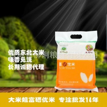 吉林大米 大米批发 绿色富硒优米 真空5kg  石板大米 大米姐