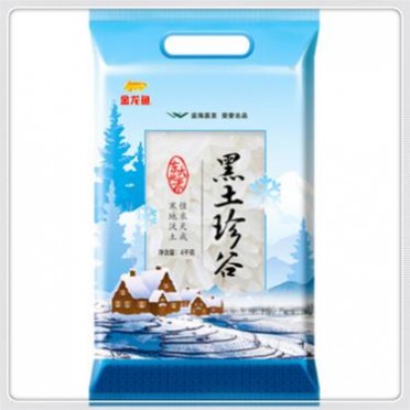 金龙鱼大米4kg 东北大米 黑土珍谷大米 4kg 粳米 盘锦大米