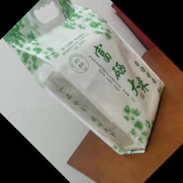 新款大米袋子5公斤四边封  长粒香大米手提袋批发 大米袋子印刷通用  定做批发